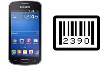 Come vedere il numero di serie su Samsung Galaxy Fresh S7390