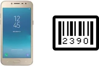 Come vedere il numero di serie su Samsung Galaxy J2 (2018)