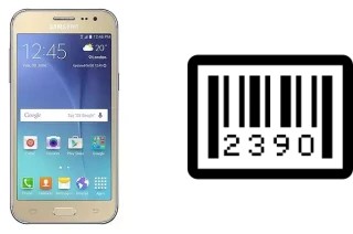 Come vedere il numero di serie su Samsung Galaxy J2 DTV