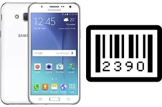 Come vedere il numero di serie su Samsung Galaxy J7