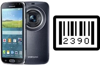 Come vedere il numero di serie su Samsung Galaxy K zoom