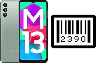 Come vedere il numero di serie su Samsung Galaxy M13 (India)