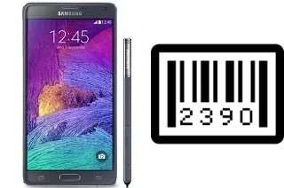 Come vedere il numero di serie su Samsung Galaxy Note 4