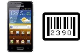 Come vedere il numero di serie su Samsung I9070 Galaxy S Advance