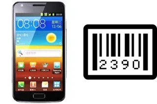 Come vedere il numero di serie su Samsung I929 Galaxy S II Duos