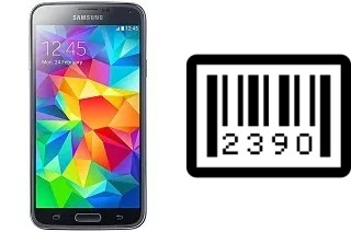 Come vedere il numero di serie su Samsung Galaxy S5 TD-LTE