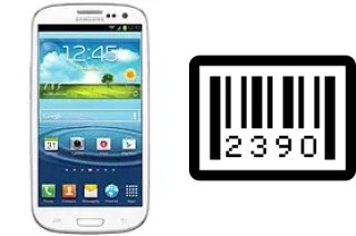 Come vedere il numero di serie su Samsung Galaxy S III CDMA