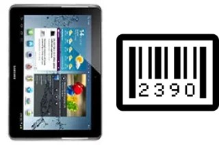 Come vedere il numero di serie su Samsung Galaxy Tab 2 10.1 P5100