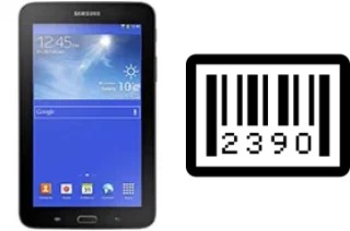 Come vedere il numero di serie su Samsung Galaxy Tab 3 Lite 7.0 3G