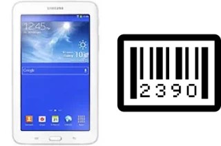 Come vedere il numero di serie su Samsung Galaxy Tab 3 lite