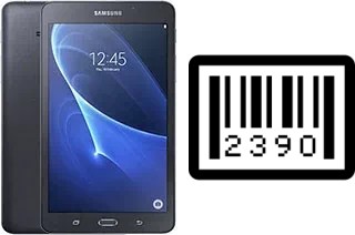 Come vedere il numero di serie su Samsung Galaxy Tab A 7.0 (2016)