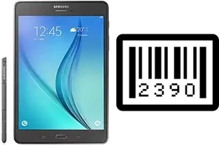 Come vedere il numero di serie su Samsung Galaxy Tab A 8.0 & S Pen (2015)