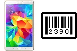 Come vedere il numero di serie su Samsung Galaxy Tab S 8.4 LTE