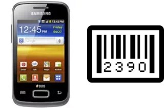 Come vedere il numero di serie su Samsung Galaxy Y Duos S6102