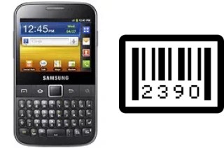 Come vedere il numero di serie su Samsung Galaxy Y Pro B5510