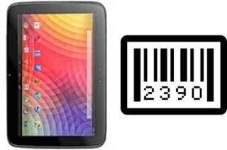 Come vedere il numero di serie su Samsung Google Nexus 10 P8110