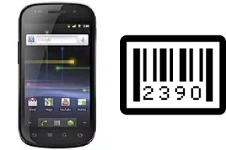 Come vedere il numero di serie su Samsung Google Nexus S