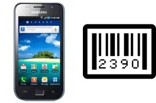 Come vedere il numero di serie su Samsung I9003 Galaxy SL