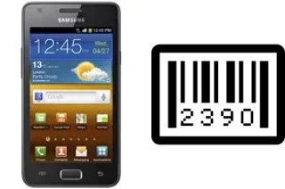 Come vedere il numero di serie su Samsung I9103 Galaxy R