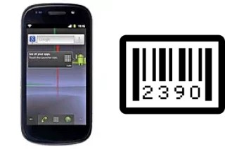 Come vedere il numero di serie su Samsung Google Nexus S I9020A