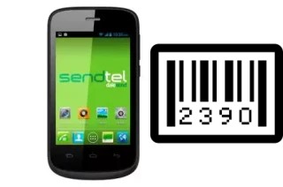 Come vedere il numero di serie su Sendtel S7054