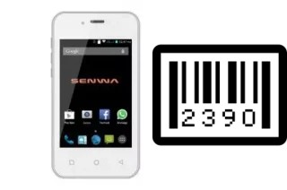 Come vedere il numero di serie su Senwa S605