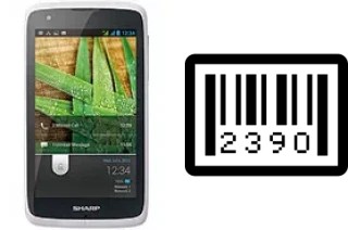 Come vedere il numero di serie su Sharp SH530U