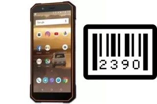 Come vedere il numero di serie su Sigma Mobile X-treme PQ53