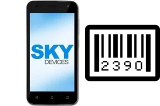 Come vedere il numero di serie su Sky-Devices Sky Elite 4-5P