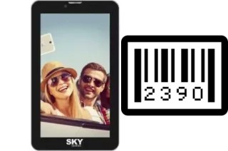 Come vedere il numero di serie su Sky-Devices SKY Platinum 7-0