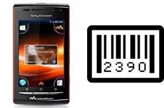 Come vedere il numero di serie su Sony Ericsson W8