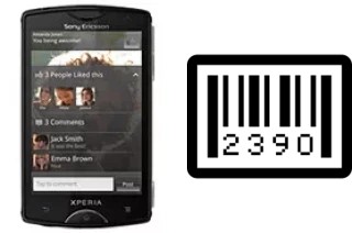 Come vedere il numero di serie su Sony Ericsson Xperia mini