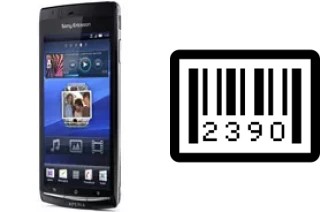 Come vedere il numero di serie su Sony Ericsson Xperia Arc