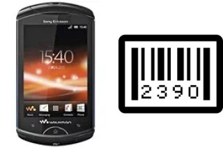 Come vedere il numero di serie su Sony Ericsson WT18i