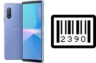 Come vedere il numero di serie su Sony Xperia 10 III