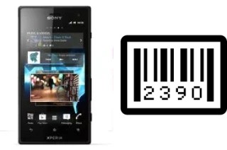 Come vedere il numero di serie su Sony Xperia acro S