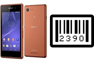 Come vedere il numero di serie su Sony Xperia E3