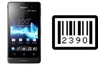 Come vedere il numero di serie su Sony Xperia go