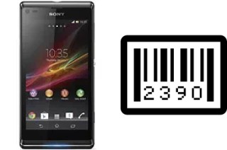 Come vedere il numero di serie su Sony Xperia L