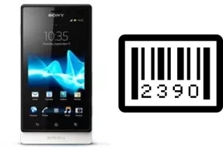 Come vedere il numero di serie su Sony Xperia sola