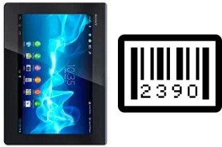 Come vedere il numero di serie su Sony Xperia Tablet S