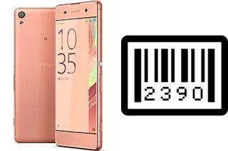 Come vedere il numero di serie su Sony Xperia XA