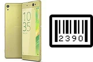 Come vedere il numero di serie su Sony Xperia XA Ultra