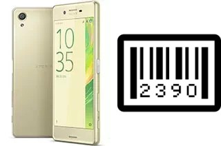 Come vedere il numero di serie su Sony Xperia X