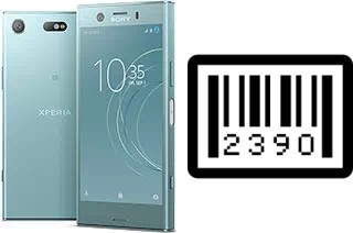 Come vedere il numero di serie su Sony Xperia XZ1 Compact