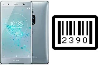 Come vedere il numero di serie su Sony Xperia XZ2 Premium