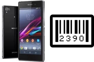 Come vedere il numero di serie su Sony Xperia Z1