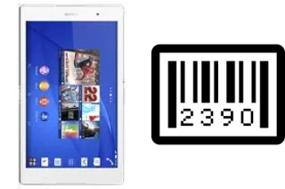 Come vedere il numero di serie su Sony Xperia Z3 Tablet Compact