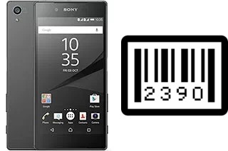 Come vedere il numero di serie su Sony Xperia Z5 Dual