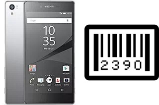 Come vedere il numero di serie su Sony Xperia Z5 Premium Dual